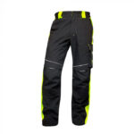 Pantaloni în talie de iarnă negri, Ardon NEON