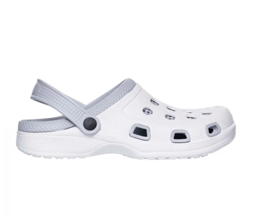 Șlapi tip saboți crocs albi ușori din material EVA, Ardon CROCS MARINE Șlapi tip saboți crocs albi ușori din material EVA, Ardon CROCS MARINE