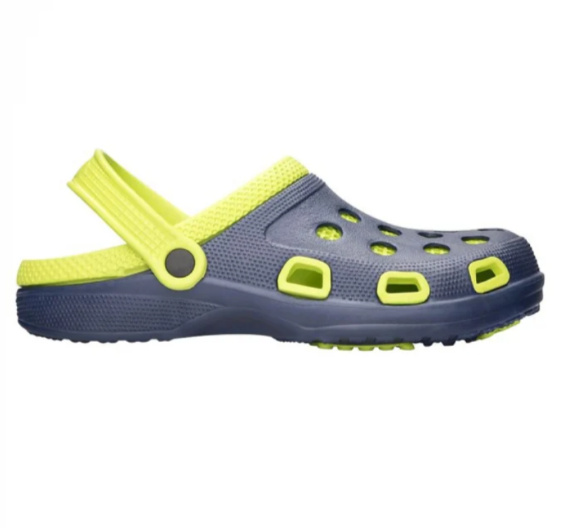 Șlapi tip crocs verde-bleumarin ușori din material EVA, Ardon CROCS MARINE Șlapi tip crocs verde-bleumarin ușori din material EVA, Ardon CROCS MARINE