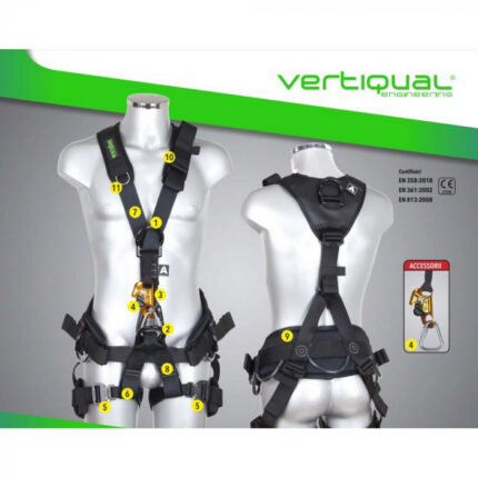 Centură multifuncțională Vertiqual GALAXY GENERATION 2 V86 EQUINOX, alpinism utilitar, salvare