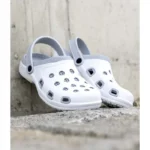 Șlapi tip saboți crocs albi ușori din material EVA, Ardon CROCS MARINE