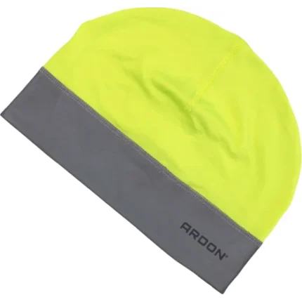 Căciulă galbenă pentru cască, 88% poliester, 12% elastan, Ardon TX500