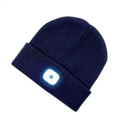 Fes bleumarin cu lanternă LED USB, Ardon BOAST