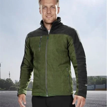 Fleece de iarnă calduros verde, 100% poliester, Ardon Michael