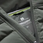 Jacheta de iarna cu gluga kaki, 88% nailon, 12% spandex, Ardon NYPAXX