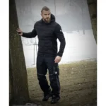 Jacheta de iarna cu gluga neagră, 88% nailon, 12% spandex, Ardon NYPAXX