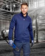 Hanorac bleumarin fără glugă, 50% bumbac, 50% poliester, Ardon M007