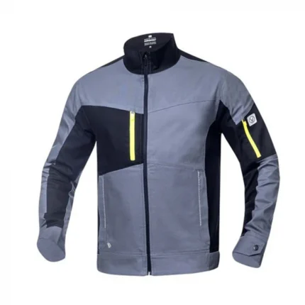 Jachetă de lucru gri-deschis 98% bumbac, Ardon 4XSTRETCH