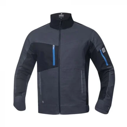 Jachetă de lucru gri 98% bumbac, Ardon 4XSTRETCH