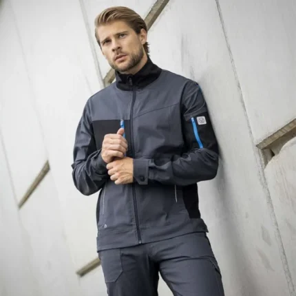 Jachetă de lucru gri 98% bumbac, Ardon 4XSTRETCH