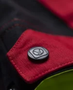 Jachetă de lucru roșie 98% bumbac, Ardon 4XSTRETCH