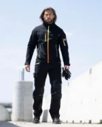 Jachetă de lucru neagră bumbac 98%, Ardon CREATRON