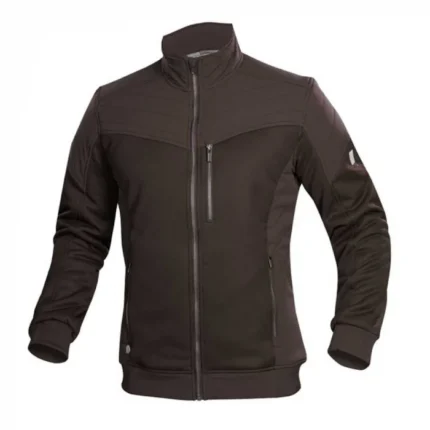 Jachetă fără glugă maro 100% poliester, 370 g/mp, Ardon HYBRID