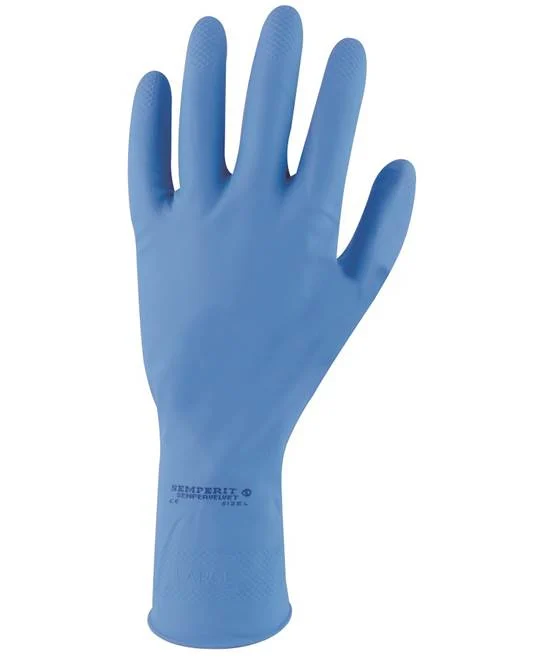 Mănuși de protecție antichimice latex, grosime palmă 0.45mm, lungime 300mm, Ardon Sempervelvet