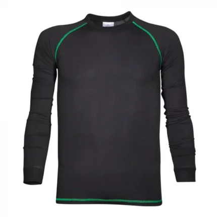 Tricou negru cu mânecă lungă de corp, Ardon TRIP