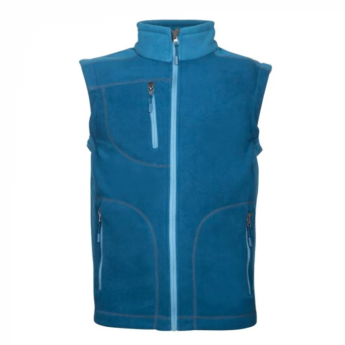 Vestă de iarnă 100% poliester albastru fleece, Ardon MARTIN Vestă de iarnă 100% poliester albastru fleece, Ardon MARTIN