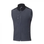 Vestă de iarnă 100% poliester gri-închis fleece, Ardon MARTIN