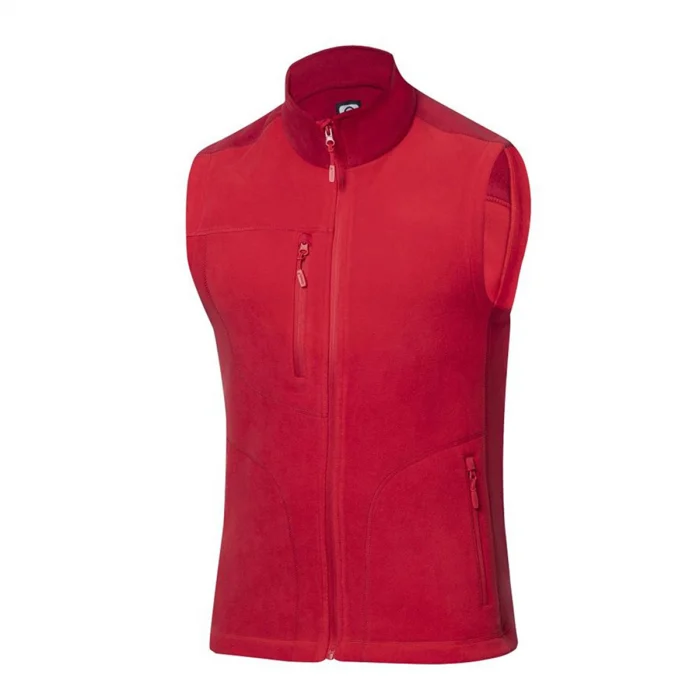 Vestă de iarnă 100% poliester roșu fleece, Ardon MARTIN Vestă de iarnă 100% poliester roșu fleece, Ardon MARTIN