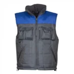 Vestă de lucru gri-albastră de iarnă, Ardon MAX